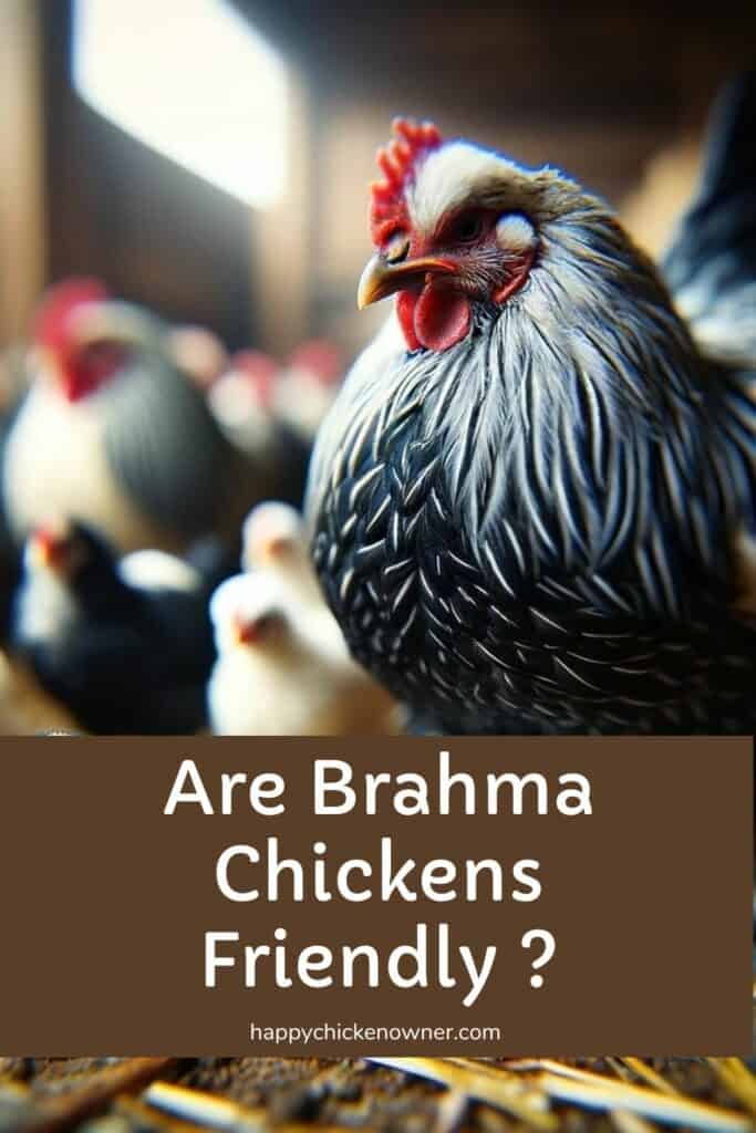 Are Brahma Chickens Friendly 