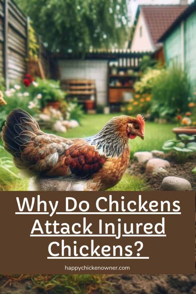 Why Do Chickens Attack Injured Chickens? 